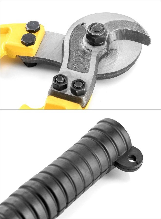 كيو دبليو او ار كي قاطع كابلات QWORK مقاس 24 بوصة - للكابلات الفولاذية الناعمة والصلبة والحبال السلكية - Image 4