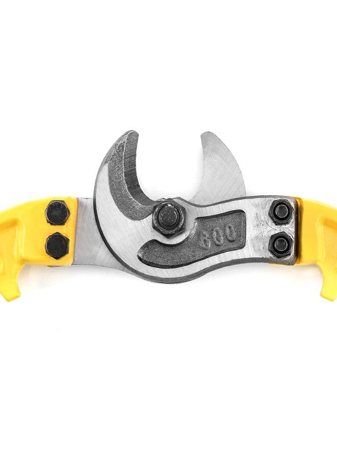 كيو دبليو او ار كي قاطع كابلات QWORK مقاس 24 بوصة - للكابلات الفولاذية الناعمة والصلبة والحبال السلكية - Image 3