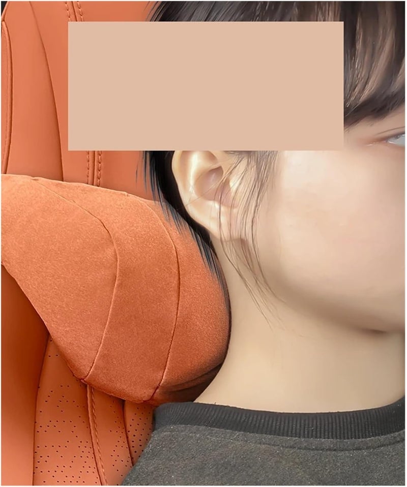 Fit for Sealion 7 2024 2025 Car Suede Leather Neck Pillow & Lumbar Support Cushion - Premium Car Interior Accessories(2) - Image 3