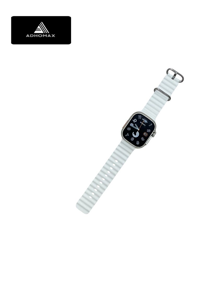 adhomax - New 2025 T800 Ultra Smart Watch, Series 8, Elegant Design 1.99", Infinite Display, Fitness Tracker, Heart Rate, Oxygen Monitor, Calls, Wireless Charging, Works With IOS, android for men, women - Image 1