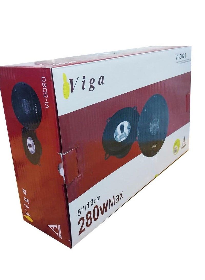 مكبرات صوت للسيارة موديل VI-5020 280 وات 5 بوصة - Image 3