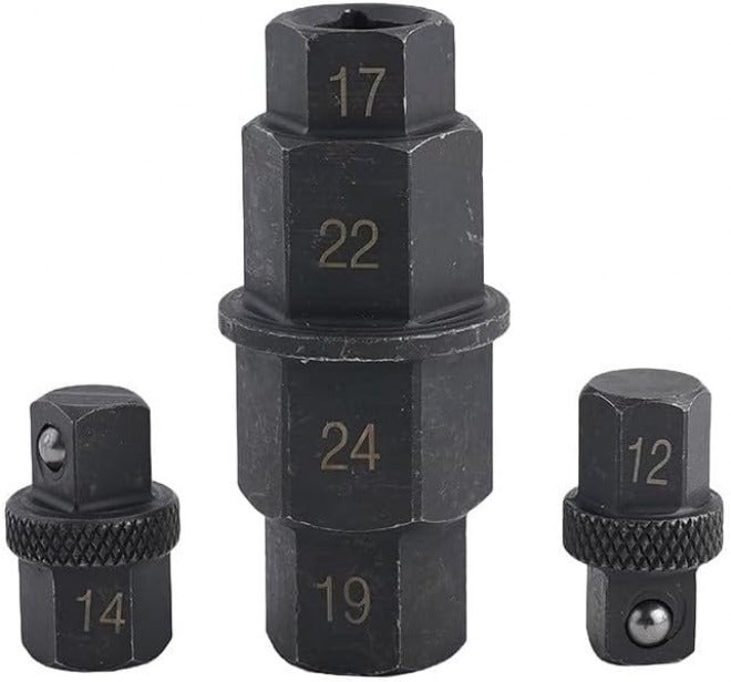 6-in-1 for Motorcycle Wheel Axle Hex for Spindle Driver Removal, High Strength Metal for Italika, for Compact for Tire Change Kit - Image 1
