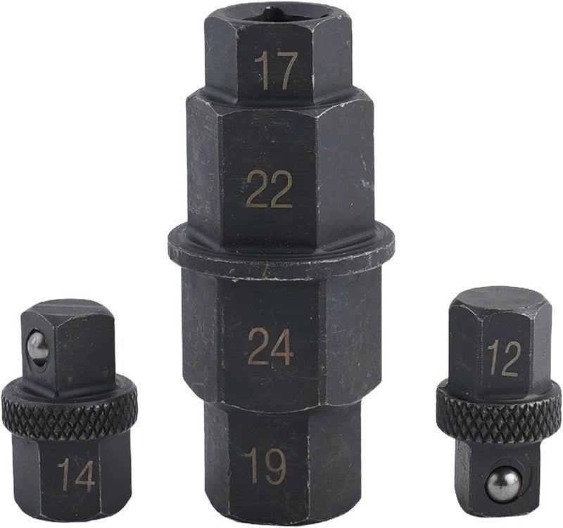 6-in-1 for Motorcycle Wheel Axle Hex for Spindle Driver Removal, High Strength Metal for Italika, for Compact for Tire Change Kit - Image 2