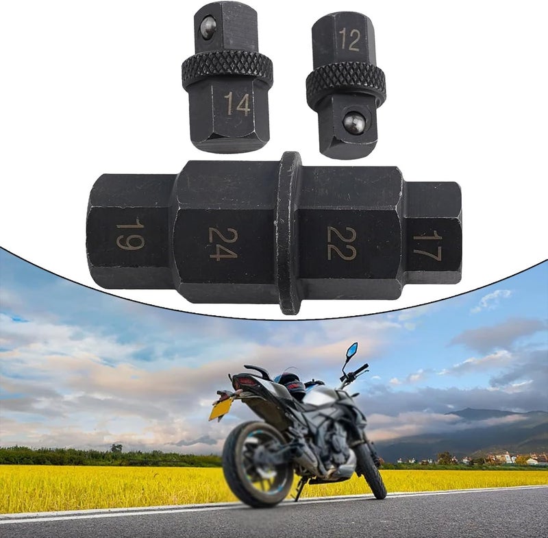 6-in-1 for Motorcycle Wheel Axle Hex for Spindle Driver Removal, High Strength Metal for Italika, for Compact for Tire Change Kit - Image 4
