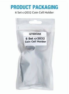 Excefore 2 x 3V CR2032 Button Coin Cell Battery Holder with Leads On Off Switch 6 Pcs  - Image 5