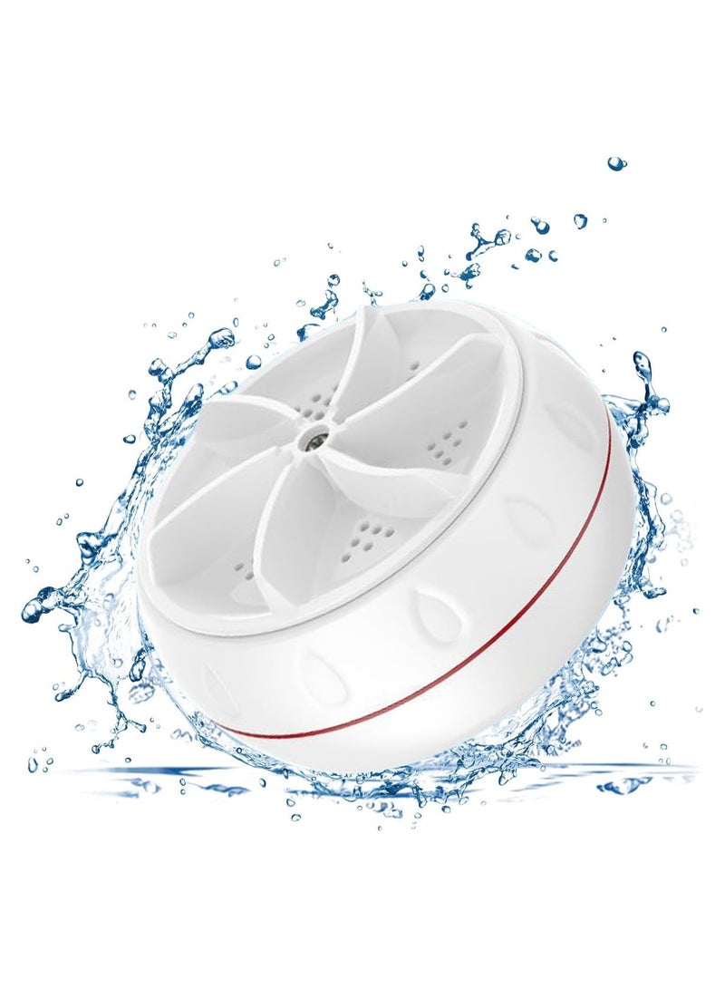 Portable Turbine Mini Washing Machine with Suction Cups for Home Travel  - Image 2