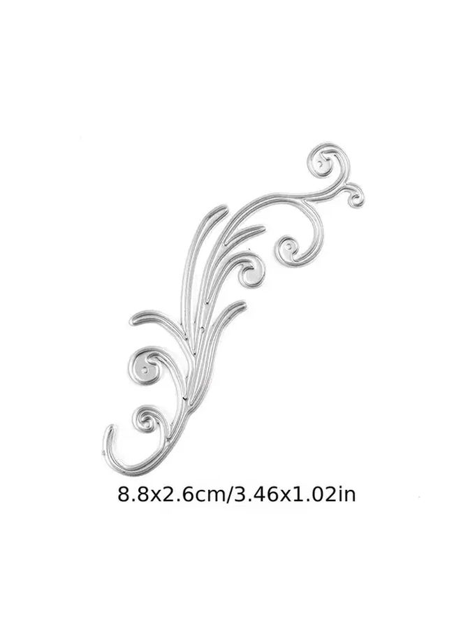 3D قطع زهور معدنية مقاس 7.7 × 4.3 سم لصناعة بطاقات الألبوم والمناسبات مثل حفلات الزفاف وأعياد الميلاد - Image 4