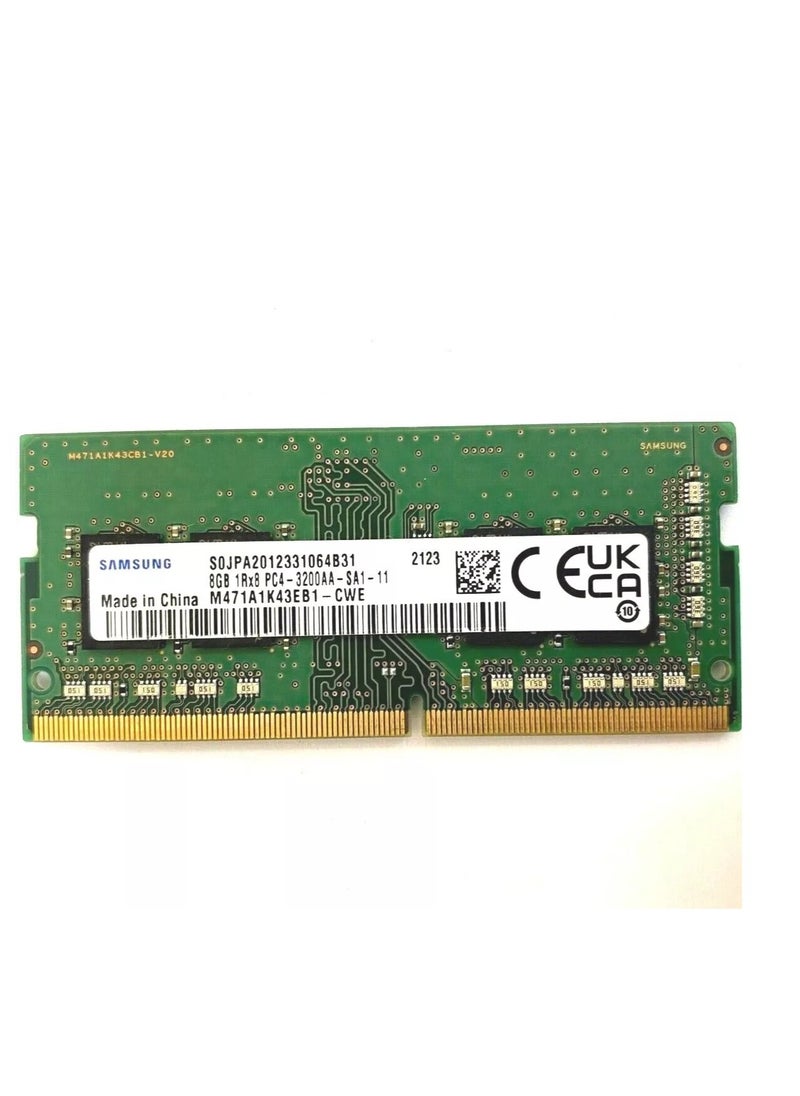 Generic Samsung DDR4 RAM 8GB Green - M471A1K43EB1-CWE for PC & Laptop  - Image 1