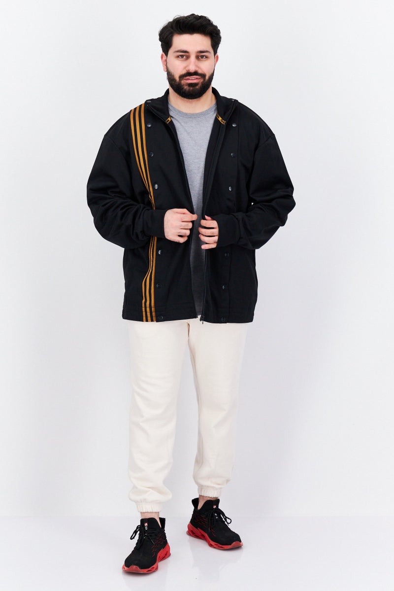 adidas Originals Adidas Originals x Ivy Park Men Sportswear Fit Long Sleeve Outdoor Track Jacket, Black  - Image 4