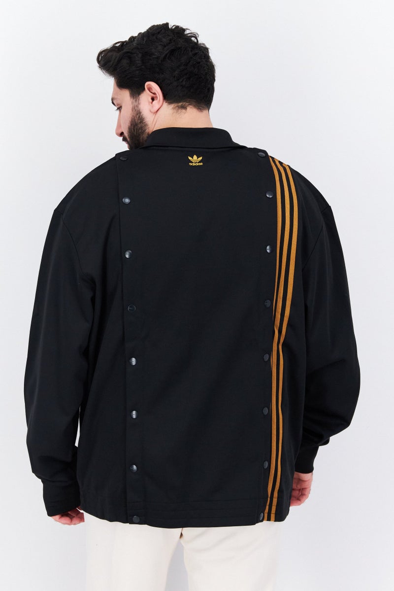 adidas Originals Adidas Originals x Ivy Park Men Sportswear Fit Long Sleeve Outdoor Track Jacket, Black  - Image 2