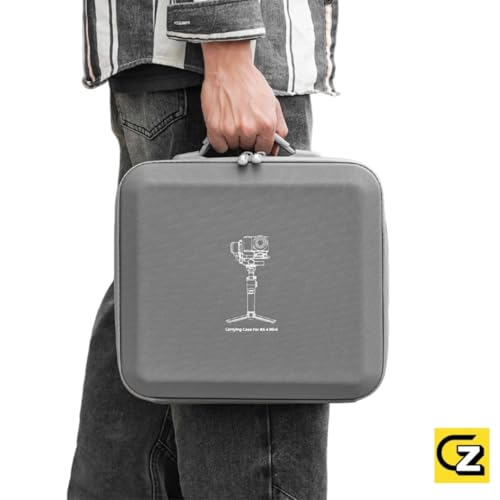 GetZget® Carrying case Bag for DJI Rs 4 Mini DSLR Gimbal and Accessories Protection Water SplashProof Luggage Storage Case (RS4-Mini) - Image 3