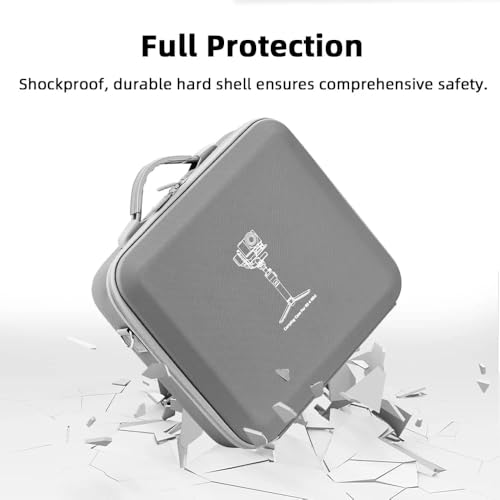 GetZget® Carrying case Bag for DJI Rs 4 Mini DSLR Gimbal and Accessories Protection Water SplashProof Luggage Storage Case (RS4-Mini) - Image 4