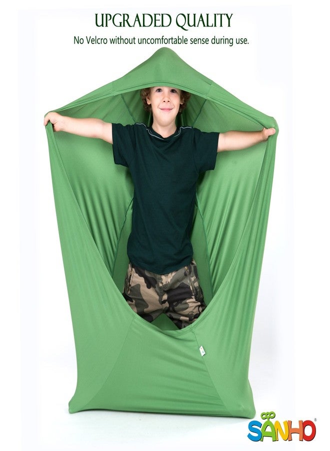 SANHO Dynamic Movement Sensory Sock, Body Sock, Toys for Autistic and Sensory Processing Disorders, Updated Version, Good for Height:35"- 59" Green - Image 4