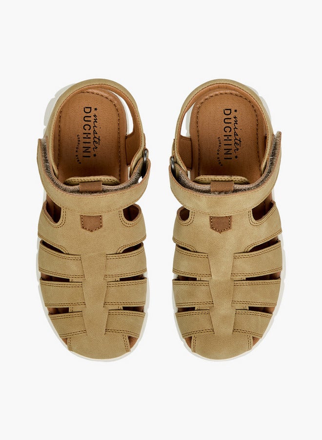 Mister Duchini Boys Hook and Loop Strap Sandals Ramadan Collection - Image 2