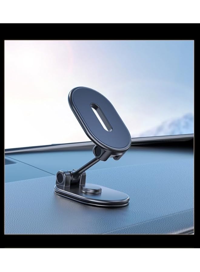 KASTWAVE Magnetic Phone Mount For Car - Super Strong 8 Magnet, 360° Rotation, Universal Dashboard Holder For All Smartphones, Alloy Folding Design - Image 5