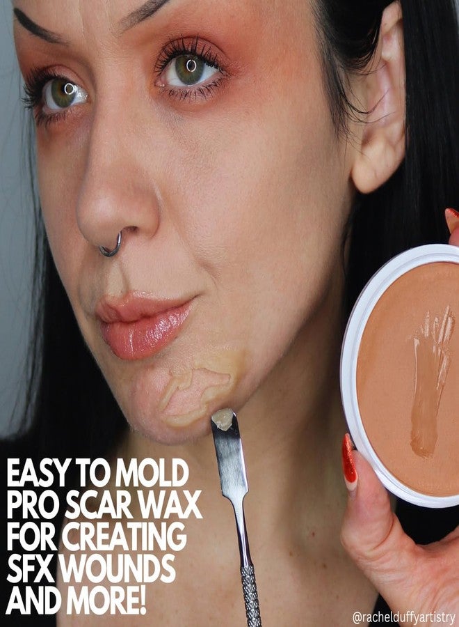 Mehron Makeup SynWax | Firm Modeling Wax for Special FX | Scar Wax SFX Makeup For Fake Scars, Fake Wounds, & Halloween Effects 1.5 oz (42 g) - Image 5
