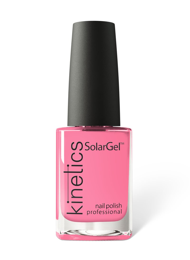 KINETICS طلاء أظافر سولارجيل بروفيشنال 15 مل | #423 لون وردي غير متبوع  - Image 1
