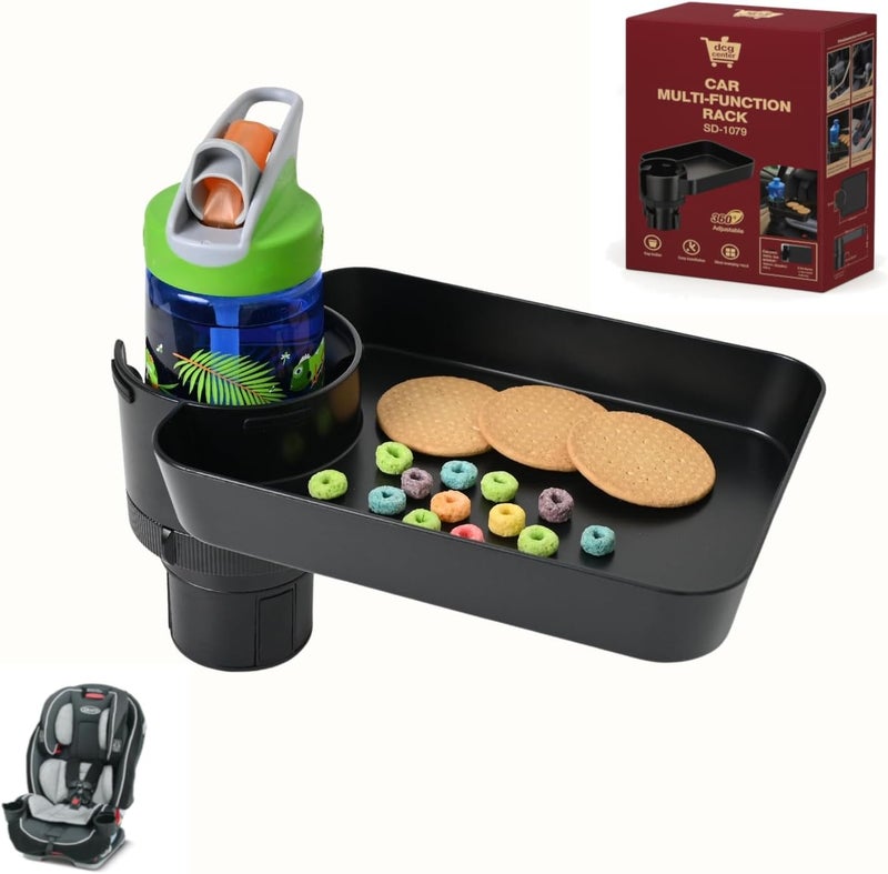 DCG Center Car Seat Tray, Cup Holder Tray for Car - Image 1