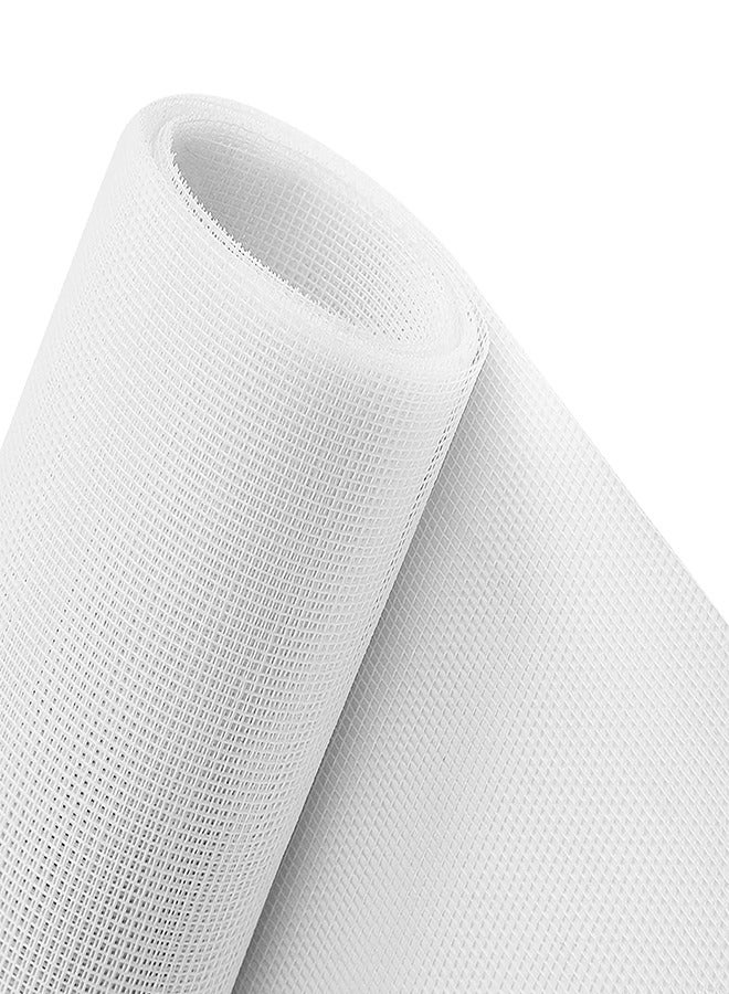 Fly Screens for Windows 120 X 250 cm Window Screen Net Cuttable Washable and Anti Scratch White - Image 1