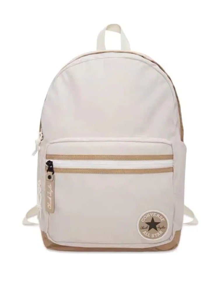 كونفرس حقيبة مدرسية كلاسيكية GO 2 ملونة بملصق مزدوج، حقيبة مدرسية أساسية لحقيبة الظهر والسفر والكمبيوتر المحمول للعودة إلى المدرسة - Image 1