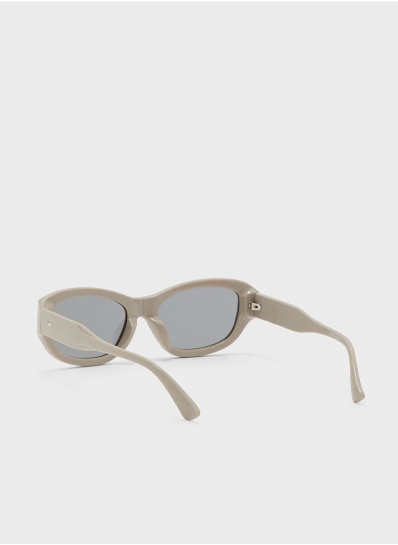 ايلا Angular Wayfarer Sunglasses