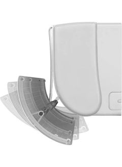 NIBEMINENT Air Conditioning Deflector With Porous Q72 White  - Image 2
