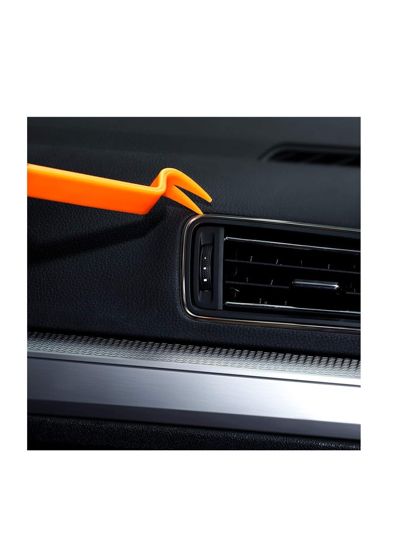 Car Radio Panel Trim Dash, Trim Removal Tool Set, Car Panel Dash, 4Pcs Trim Removal Tool Set Radio, Door, Terminal Interior Accessories Removal Tool Kit, - Image 4