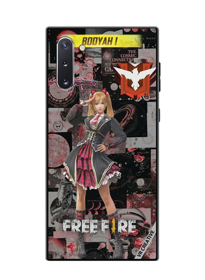 VR CREATIVE Protective Case Cover For Samsung Galaxy Note10 5G Free fire Design Multicolour - Image 1