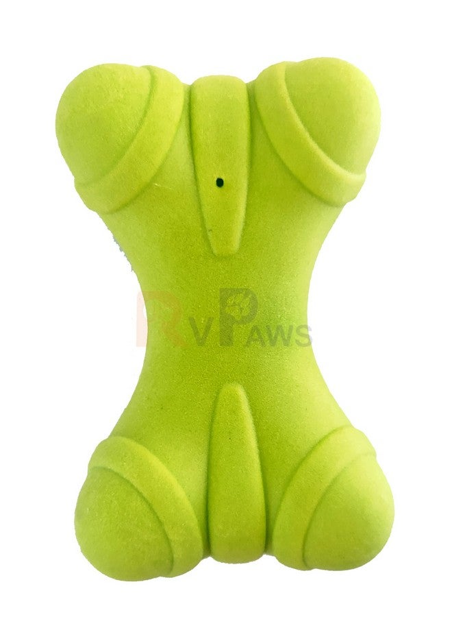 عظمة مضغ أسنان متينة غير سامة مثالية للعب وصحة الأسنان ومضغ الكلاب والجراء (قد يختلف اللون) - Image 4