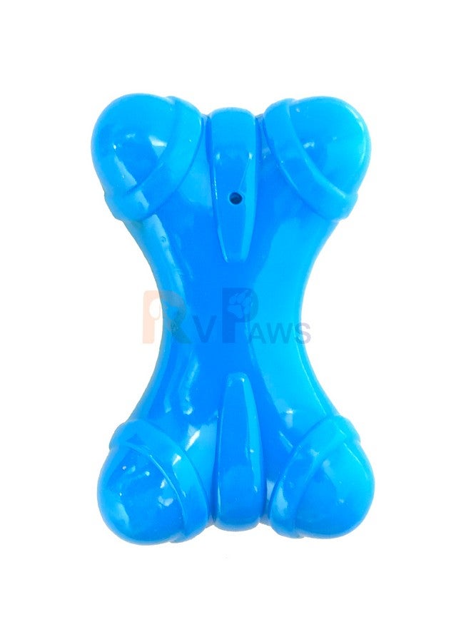 عظمة مضغ أسنان متينة غير سامة مثالية للعب وصحة الأسنان ومضغ الكلاب والجراء (قد يختلف اللون) - Image 1