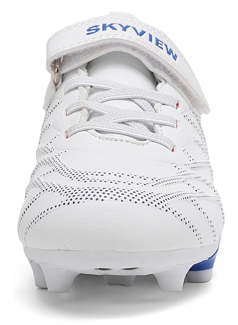 سكاي فيو أحذية كرة قدم SKY VIEW للأطفال للأرضيات الصلبة، أحذية رياضية للأولاد والبنات، أحذية كرة قدم خارجية خفيفة الوزن وجيدة التهوية، أحذية بيسبول FG/AG، أحذية كرة قدم للأطفال - Image 3