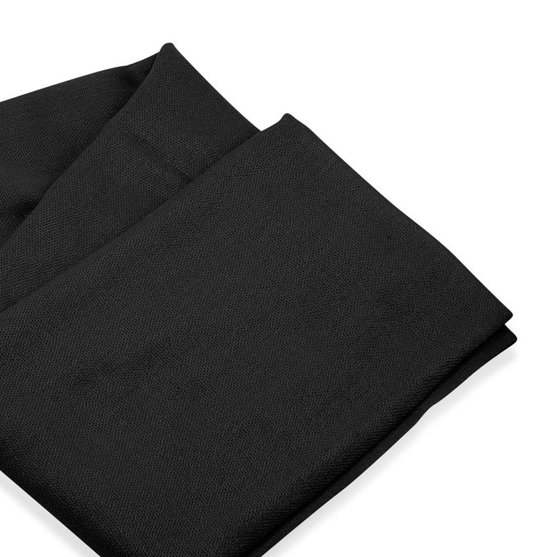 GEARONIC Soft Pashmina Scarf for Women Shawl Wrap Scarves Lady Women's Scarfs in Solid Colors- Black - Image 4