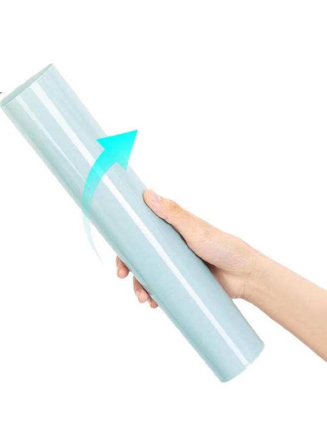 Nusign A4 Transparent Document Sleeves, Thickened L-Shaped File Folder, Open-Top Plastic Single-Sheet Clip, Side-Entry Insert Pockets, Student Office 10-Pack Ns183 (Random Color) - Image 3