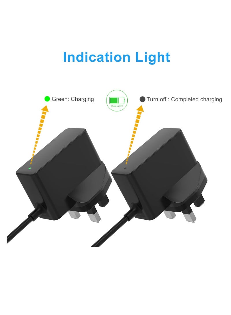 شاحن ماكينة الحلاقة 15 فولت لمحول طاقة فيليبس HQ8505، سلسلة ماكينة الحلاقة متعددة العريس من فيليبس 3000/5000/7000/9000 Norelco QG، BG، HQ، RQ، XL، XLCC، X، HS، QC، QS، سلك طاقة إمداد سلسلة PT - Image 5