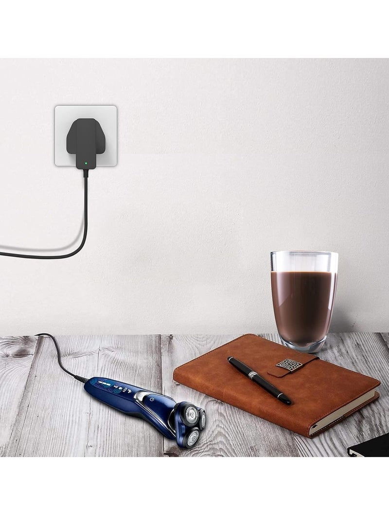 شاحن ماكينة الحلاقة 15 فولت لمحول طاقة فيليبس HQ8505، سلسلة ماكينة الحلاقة متعددة العريس من فيليبس 3000/5000/7000/9000 Norelco QG، BG، HQ، RQ، XL، XLCC، X، HS، QC، QS، سلك طاقة إمداد سلسلة PT - Image 3