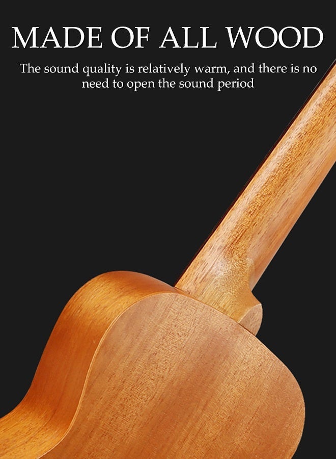 DUNISO 23 Inch Ukulele,with a Bag, String Pick, Nylon Cord,and Straps,for Adult Beginner,Students, Children - Image 3