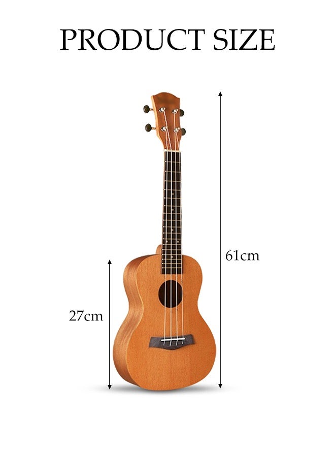 DUNISO 23 Inch Ukulele,with a Bag, String Pick, Nylon Cord,and Straps,for Adult Beginner,Students, Children - Image 2