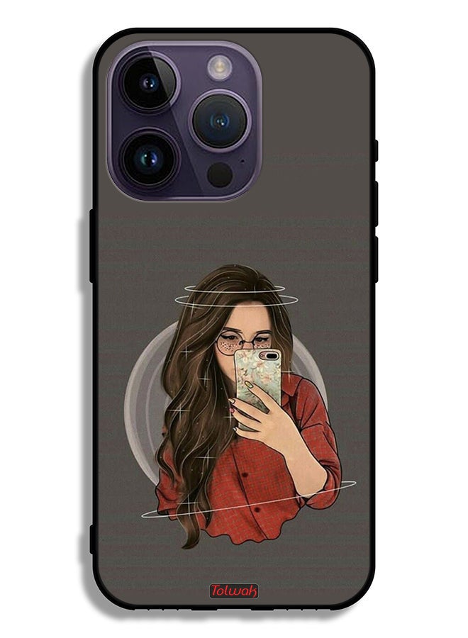 Tolwak Apple iPhone 14 Pro Protective Case Making Selfie - Image 2