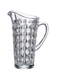 Happy Home 7 Piece Set 1.6L Iced Beverage Glass Pitcher with 6 Cups - Clear  - Image 2