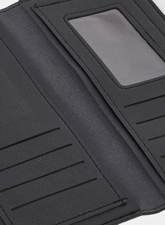 Styli Textured  Two Fold Wallet