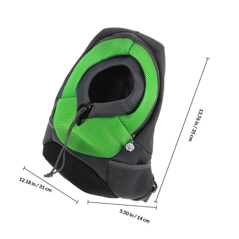 Adjustable Pet Carrier Backpack For Small Dogs And Cats Breathable Outdoor Travel - Image 3