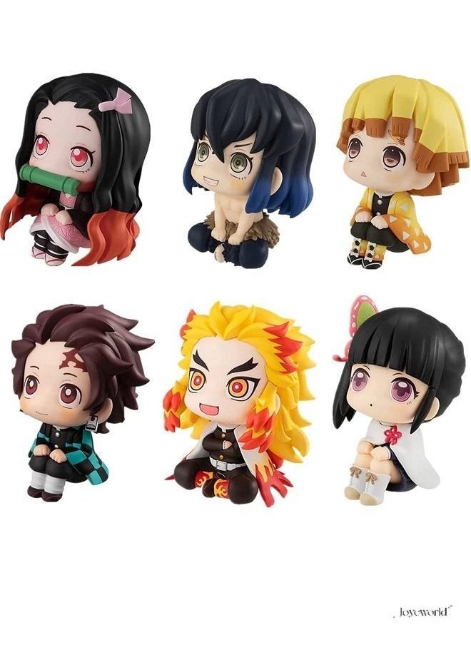 Y&D 6 PCS Demon Figure Slayer PVC Q Version  - Image 1