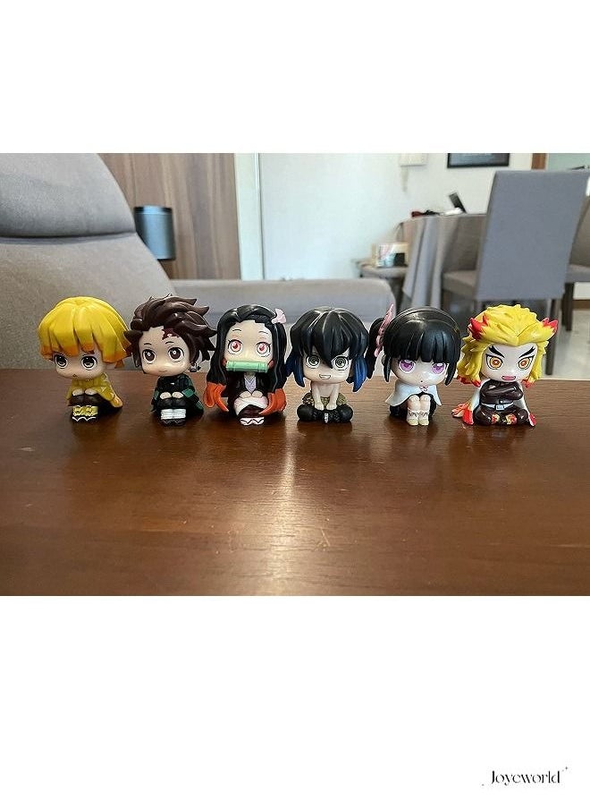 Y&D 6 PCS Demon Figure Slayer PVC Q Version  - Image 5