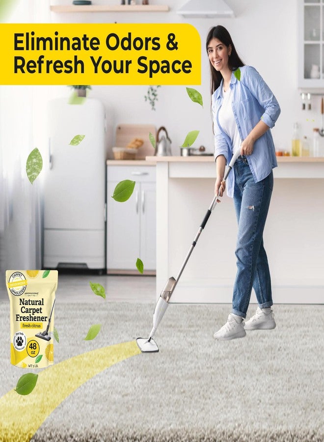 Aromasong Carpet Deodorizer - 100% Natural Carpet Freshener Powder - Safe For Pets - Carpet Powder For Vacuuming - Upholstery Deodorizer - Effective Pet Odor Eliminator For Strong Odor & Pet Urine - Image 2