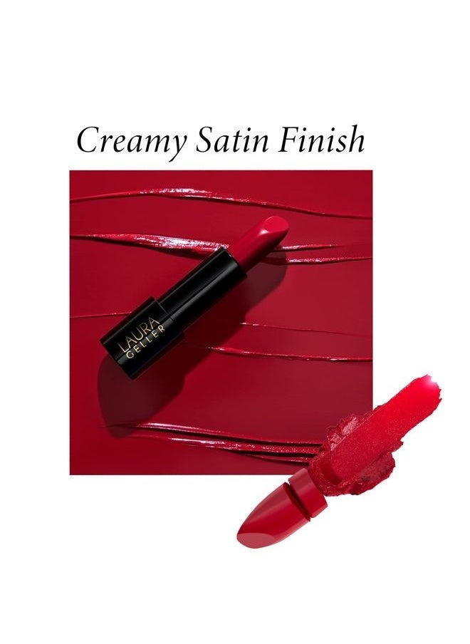 LAURA GELLER NEW YORK Modern Classic Lipstick - Pink Passion - Ultra-Rich Color - Luxurious and Lightweight - Cream Finish  - Image 2