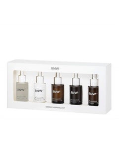 Energy Ampoule Kit SET (0.3 fl.oz * 5 Mini Ampoules) | Ceramide, 4-Terpineol, Hyaluronic Acid, Niacinamide, Adenosine Serum | Korean Intensive Skin Care