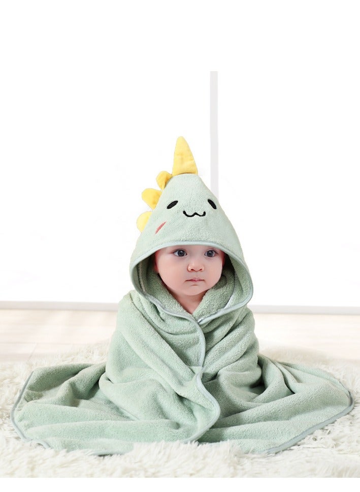 Baby Bath Towels Newborn Hooded Baby Towel Ultra Absorbent and Soft Cotton Hooded Washcloth for Baby Toddler Infant Unisex Hooded Baby Bath Towel  - Image 1