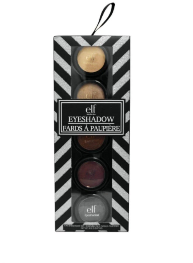 مجموعة ظلال عيون E.L.F. Cosmetics، 5 ظلال، 2 جرام