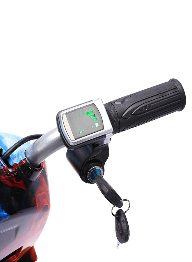 Rockbaby 3-Wheeler Portable Indoor Outdoor Unique Design Electric Drift Ride On Scooter For Kids Red 94x60x64cm - Image 4
