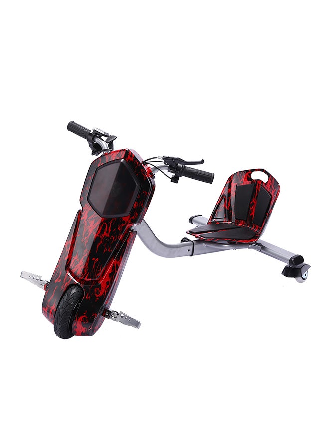 Rockbaby 3-Wheeler Portable Indoor Outdoor Unique Design Electric Drift Ride On Scooter For Kids Red 94x60x64cm - Image 2